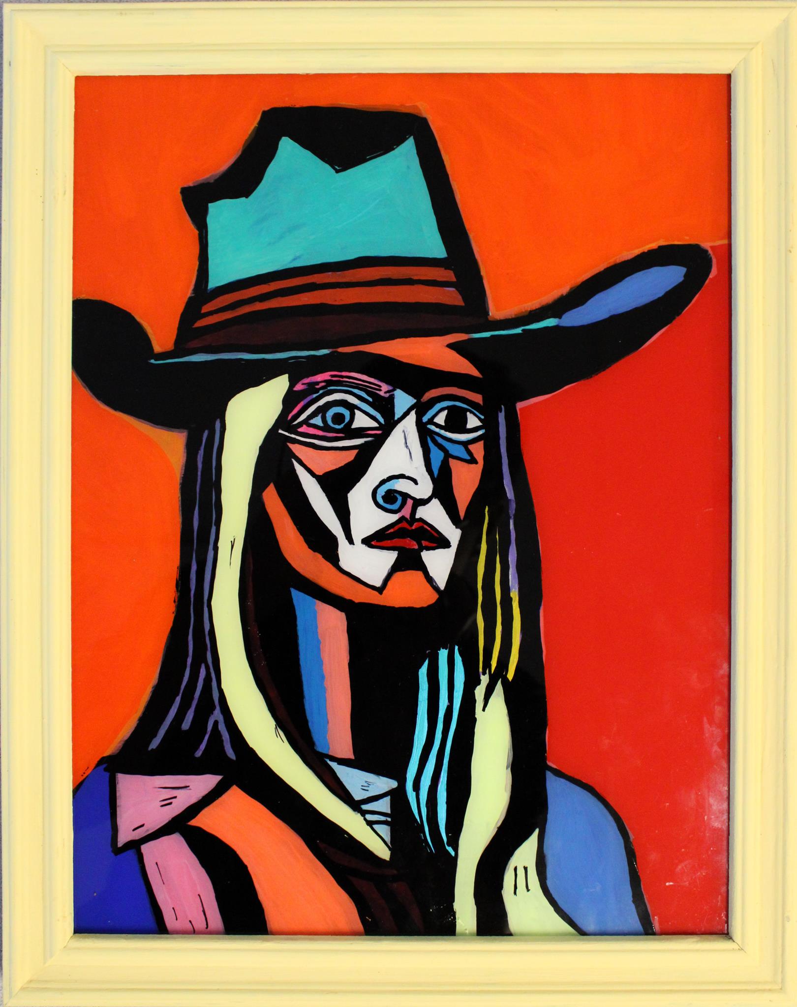 Picasso Cowgirl by Rachel Deroche
